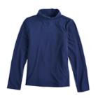 Girls 7-16 & Plus Size So&reg; Core Turtleneck Tee, Size: 16 1/2, Blue (navy)