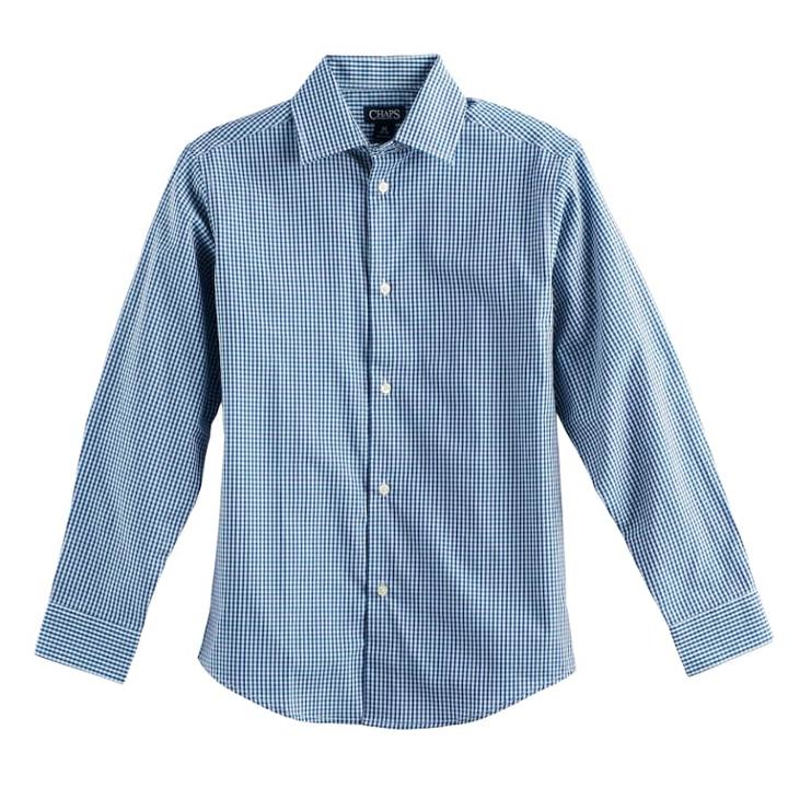Boys 8-20 Chaps Button-down Shirt, Size: 14-16, Green Oth