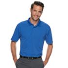 Men's Grand Slam Off Course Textured Golf Polo, Size: Small, Galaxy Blue