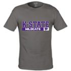 Men's Kansas State Wildcats Complex Tee, Size: Xl, Grey (charcoal)