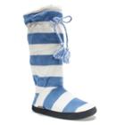 Muk Luks Game Day Women's Tall Slippers, Size: Small, Light Blue