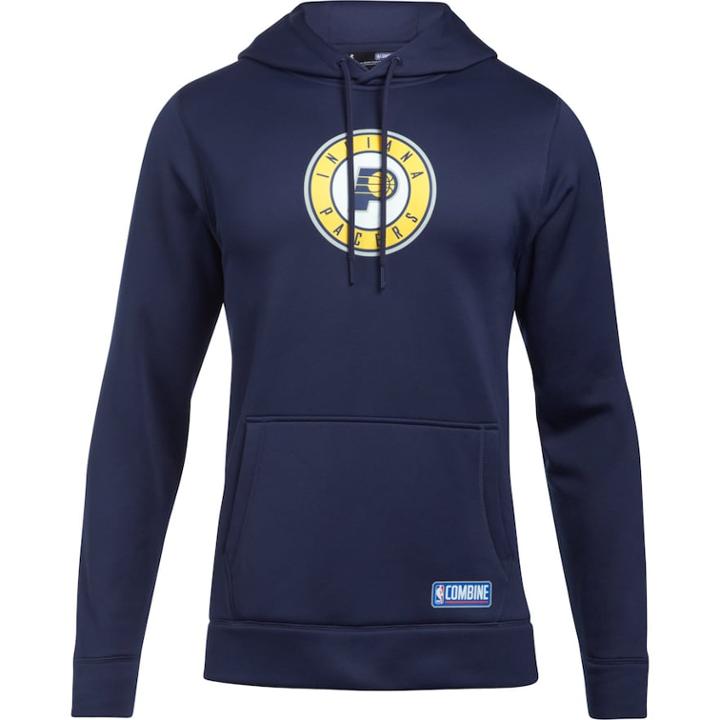 Men's Under Armour Indiana Pacers Fleece Hoodie, Size: Xl, Blue (navy)