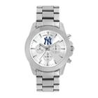 Women's Game Time New York Yankees Knockout Watch, Silver