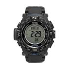 Casio Men's Pro Trek Triple Sensor Tough Solar Digital Atomic Watch - Prw3510y-1cr, Black