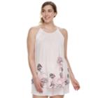 Plus Size Apt. 9&reg; Lace Trim Tank & Shorts Set, Women's, Size: 2xl, Light Pink