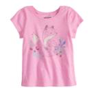 Baby Girl Jumping Beans&reg; Fox Graphic Tee, Size: 12 Months, Light Pink