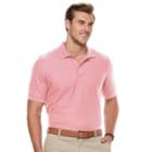 Big & Tall Croft & Barrow&reg; Classic-fit Easy-care Performance Pique Polo, Men's, Size: Xxl Tall, Brt Pink