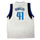Boys 8-20 Adidas Dallas Mavericks Dirk Nowitzki White Nba Jersey, Boy's, Size: Medium