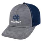 Adult Top Of The World Notre Dame Fighting Irish Upright Performance One-fit Cap, Men's, Med Grey
