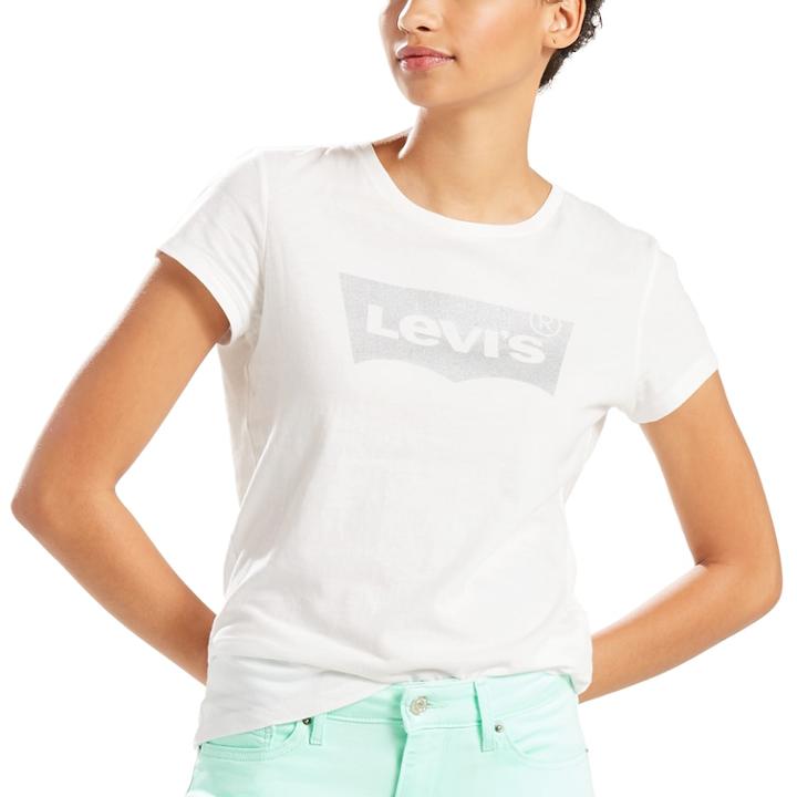 Women's Levi's Batwing Logo Tee, Size: Xxl, White