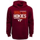 Boys 8-20 Virginia Tech Hokies Fleece Hoodie, Size: S 8, Dark Red