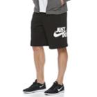 Men's Nike Jdi Fleece Club Shorts, Size: Medium, Grey (charcoal)