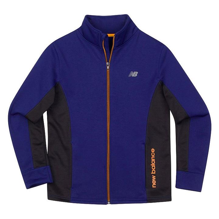 Boys 4-7 New Balance Relaxed-fit Performance Fleece Track Jacket, Boy's, Size: 5, Dark Blue