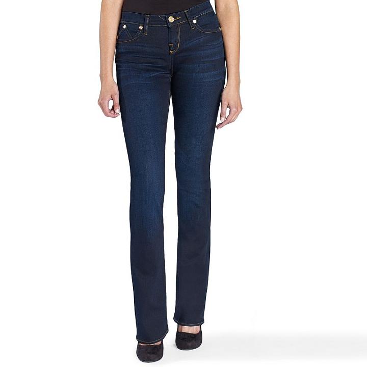 Women's Rock & Republic&reg; Denim Rx Kasandra Bootcut Jeans, Size: 4 T/l, Dark Blue