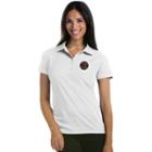 Women's Antigua Toronto Raptors Pique Xtra-lite Polo, Size: Small, White
