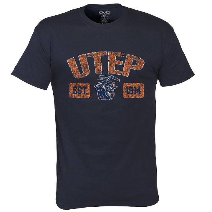 Men's Utep Miners Victory Tee, Size: Xl, Blue (navy)