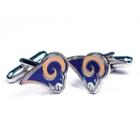 Los Angeles Rams Cuff Links, Men's, Blue