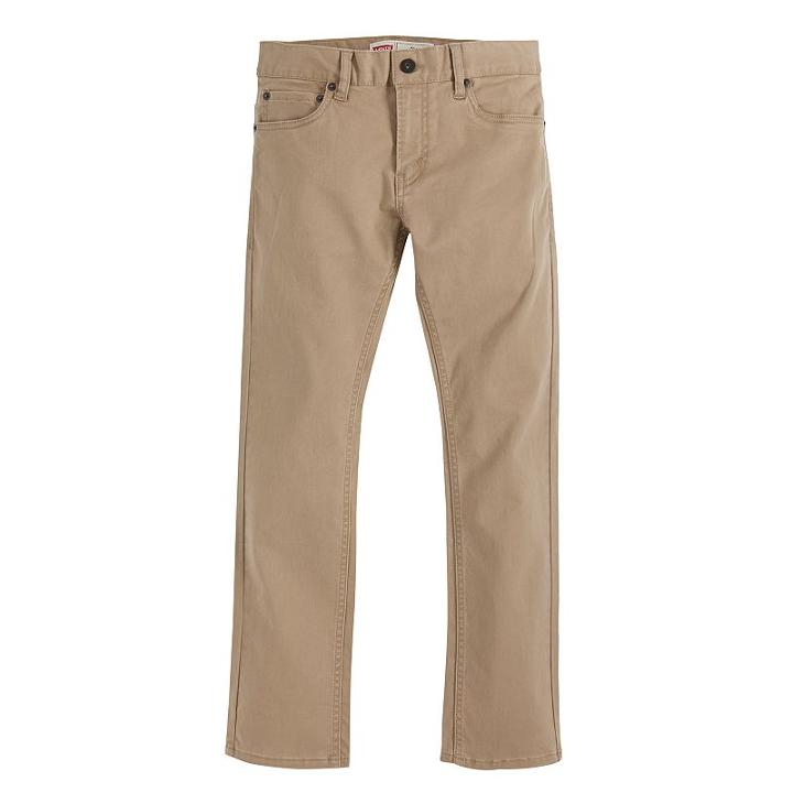 Boys 8-20 Levi's&reg; 511&trade; Sueded Twill Pants, Boy's, Size: 8, Gold