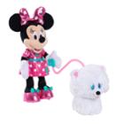 Disney Junior's Minnie's Walk & Play Puppy Plush, Kids Unisex, Multicolor