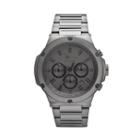 Marc Anthony Men's Stainless Steel Chronograph Watch, Size: Xl, Dark Grey