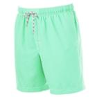 Big & Tall Croft & Barrow&reg; Solid Microfiber Volley Swim Trunks, Men's, Size: 3xb, Turquoise/blue (turq/aqua)