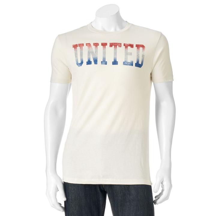 Men's Sonoma Goods For Life&trade; United Tee, Size: Xl, Brown Over