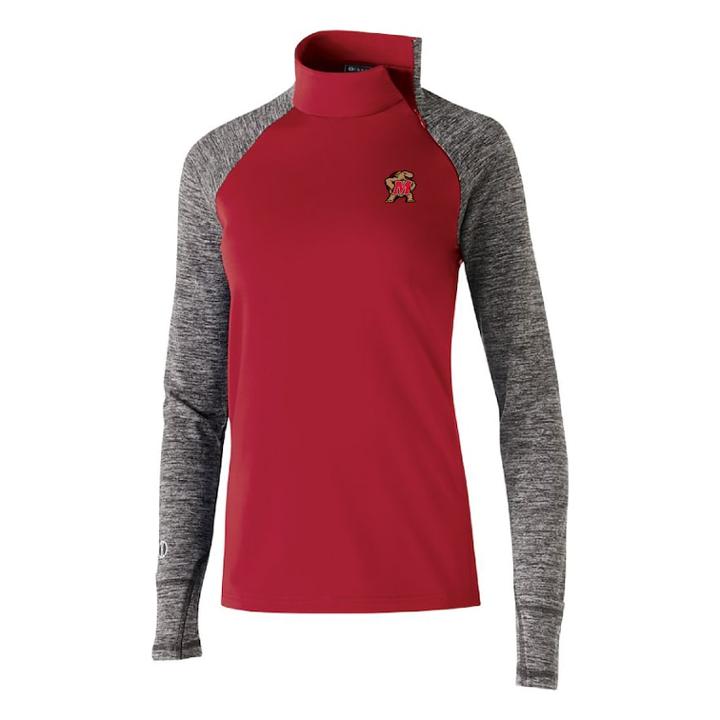 Women's Maryland Terrapins Affirm Pullover, Size: Large, Med Red