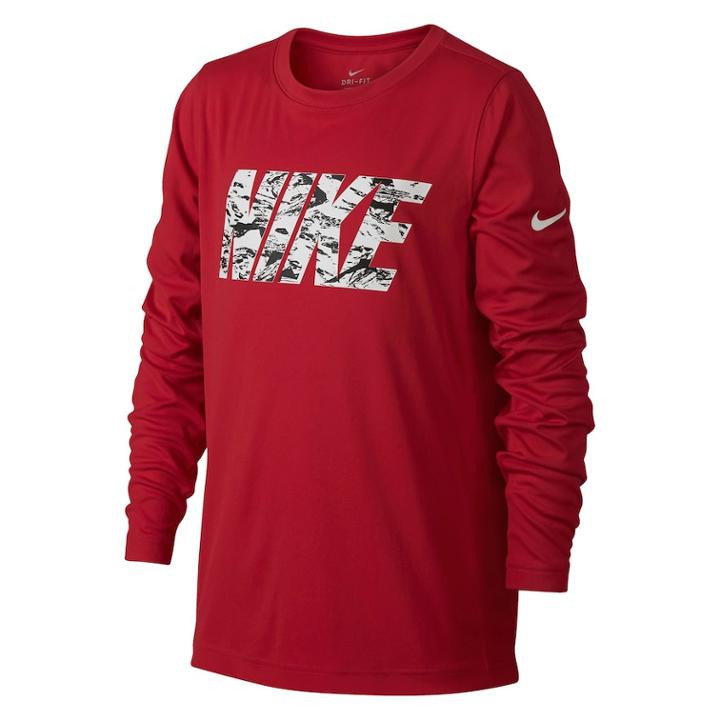 Boys 8-20 Nike Legacy Top, Size: Small, Dark Pink