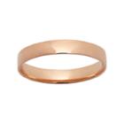 10k Rose Gold Wedding Ring, Women's, Size: 7, Pink