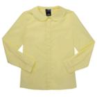 Girls 7-20 French Toast School Uniform Peter Pan Collar Blouse, Size: 16, Yellow