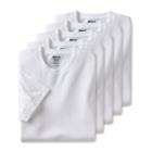 Men's Reebok 5-pack Crewneck Tees, Size: Medium, White