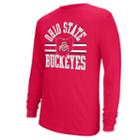 Men's Ohio State Buckeyes Arch State Long-sleeve Tee, Size: Xl, Brt Red