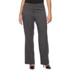 Plus Size Apt. 9&reg; Modern Fit Dress Pants, Women's, Size: 18 W, Grey