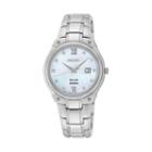 Seiko Women's Stainless Steel Solar Watch - Sut213, Size: Small, Silver