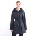 Women's Braetan Hooded Rain Jacket, Size: Medium, Blue