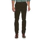 Men's Sonoma Goods For Life&trade; Slim-fit Flexwear Stretch Chino Pants, Size: 36x31, Dark Green