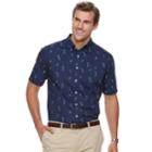 Big & Tall Croft & Barrow&reg; Regular-fit Easy-care Button-down Shirt, Men's, Size: 4xb, Med Blue