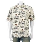 Men's Woolrich Walnut Run Classic-fit Button-down Shirt, Size: Xxl, Lt Beige