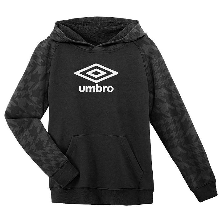 Boys 8-20 Umbro Fleece Pullover Hoodie, Boy's, Size: S(8), Black