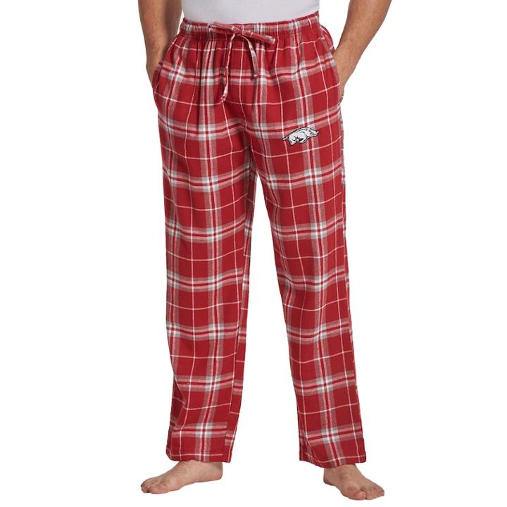 Men's Concepts Sport Arkansas Razorbacks Huddle Lounge Pants, Size: Small, Red