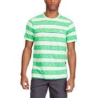 Men's Chaps Classic-fit Striped Tee, Size: Large, Green