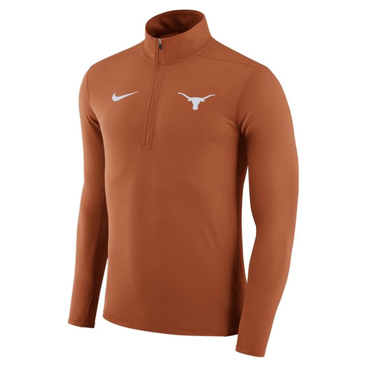 Men's Nike Texas Longhorns Dri-fit Element Pullover, Size: Large, Orange