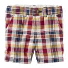Boys 4-8 Carter's Plaid Twill Shorts, Size: 8, Ovrfl Oth