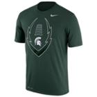 Men's Nike Michigan State Spartans Legend Football Icon Dri-fit Tee, Size: Xl, Multicolor