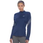 Women's Nike Dry Flash Miler Running Top, Size: Small, Med Blue