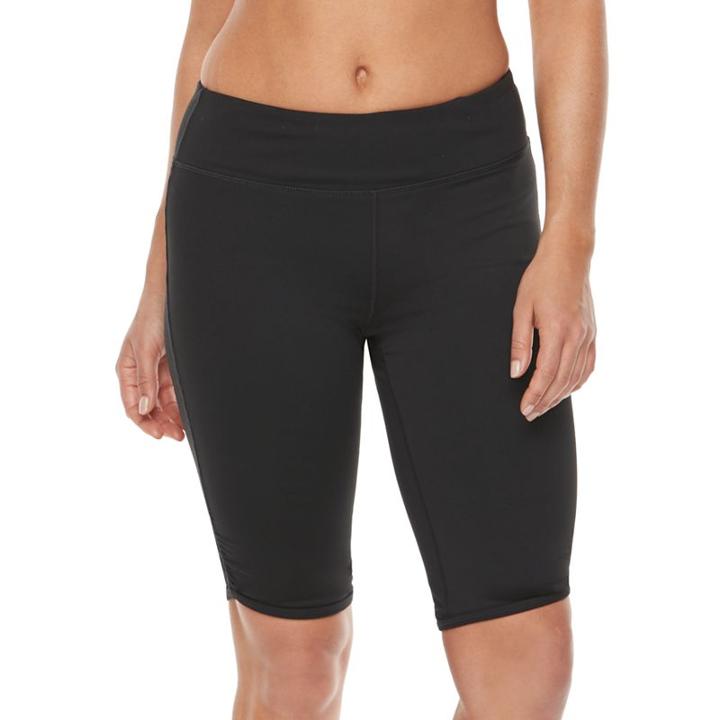 Women's Gaiam Om Pedal Pusher Yoga Shorts, Size: Small, Oxford