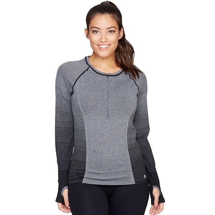 Women's Colosseum Quadrant Tee, Size: Small, Black