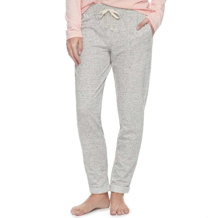 Women's Sonoma Goods For Life&trade; Jogger Pants, Size: Large, Med Grey