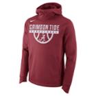Men's Nike Alabama Crimson Tide Elite Pullover Hoodie, Size: Xxl, Red