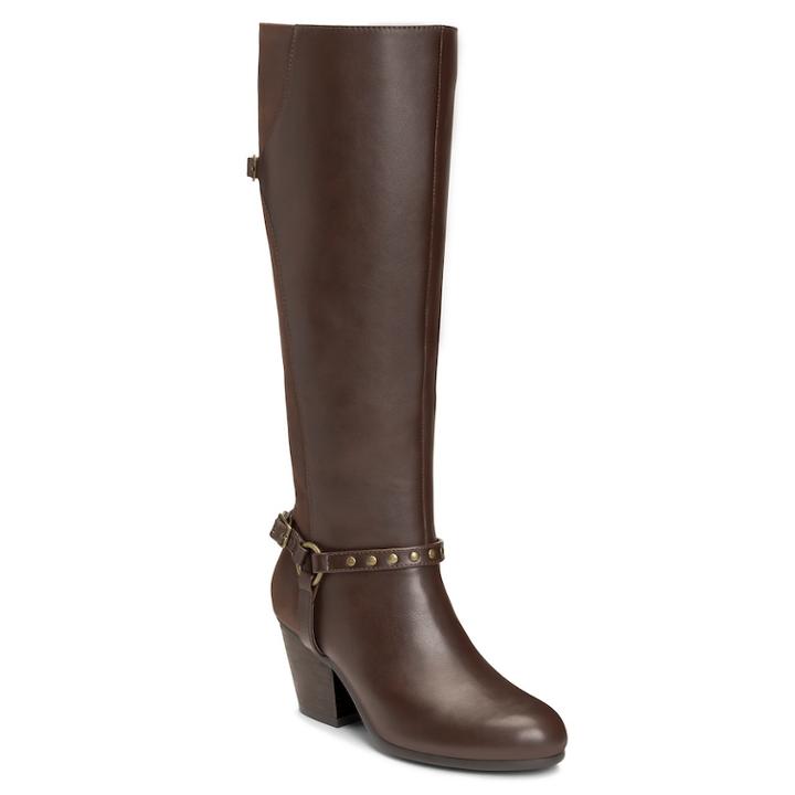 A2 By Aerosoles Sensitivity Women's Knee High Boots, Size: Medium (8), Brown Combo